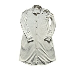 Faherty Legend Long Sleeve Sweater Dress Size Cream‎ XS